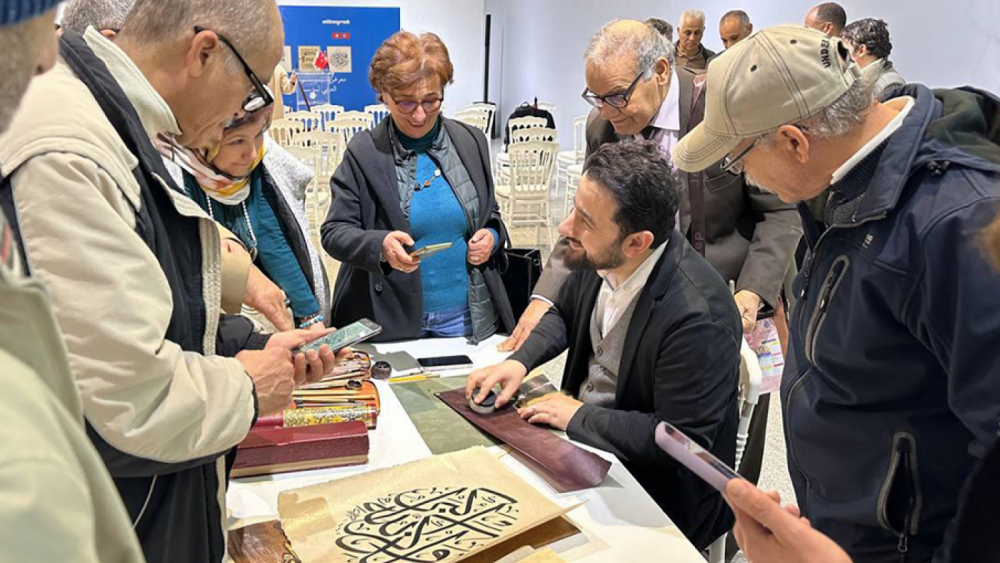 Albayrak Grubu Hat Eserleri Sergisi Tunus’ta